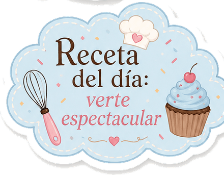 Receta del día: verte espectacular